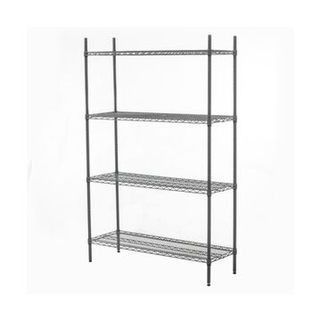 Connecta HEF705 Nylon Wire Shelving Unit 900 x 400 x 1800mm