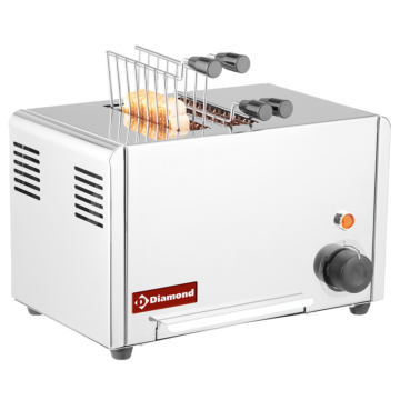 Diamond D2CM-XP 2 Electric Slot Toaster - 1.3kW