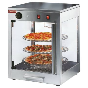 Diamond PIZZA/D42 Heated Pizza Rotating Display