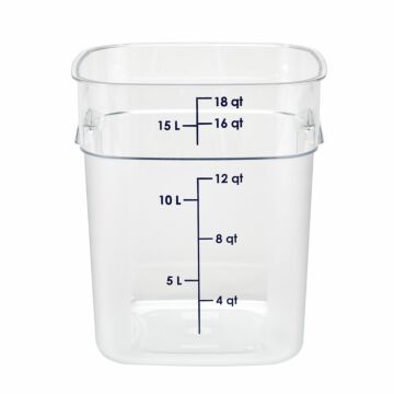 Cambro 18SFSPROCW135 17.2L FreshPro Container