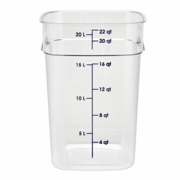 Cambro 22SFSPROCW135 20.8L FreshPro Container