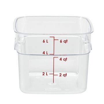 Cambro 6SFSPROCW135 5.7L FreshPro Container